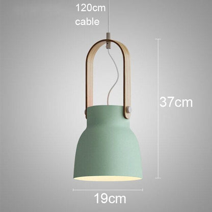 RoyaleGlow Nordic Macaron Pendant Light for Kitchen Island, Dining Room, Restaurant & Bar