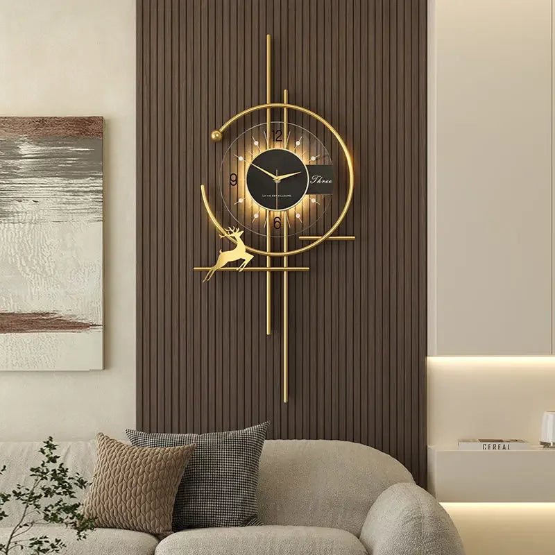 RoyaleGlow ArtisticTime – Modern and Creative Wall Clock
