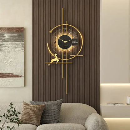 RoyaleGlow ArtisticTime – Modern and Creative Wall Clock