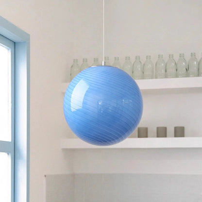 Lumora Candy Glass Bubble Pendant Light, Colorful  Nordic Hanging Lamp