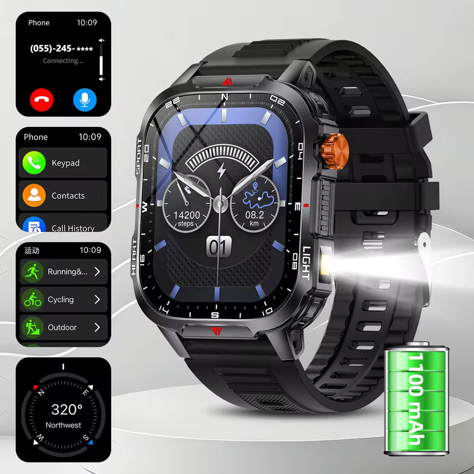 Royaleva AquaPro Swimming Smartwatch – Waterproof Fitness Tracker for Swimmers