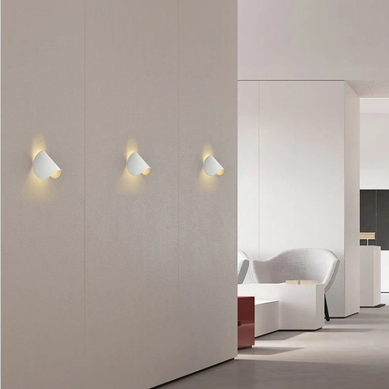 LuxRoyale Adjustable Up Down LED Wall Light, Warm Ambient Modern Lamp