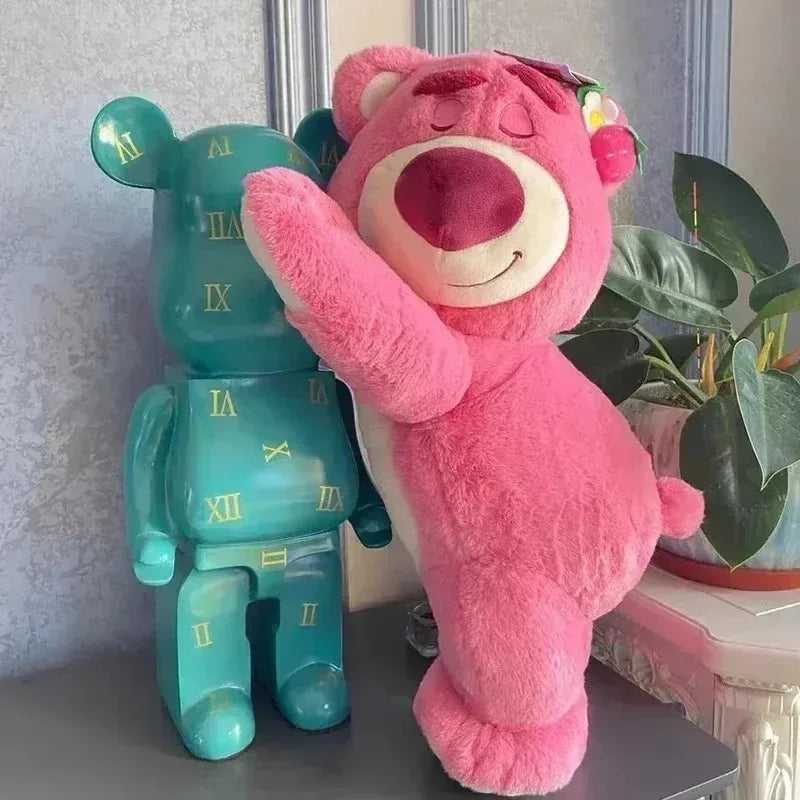 Royaleva Strawberry Bear Plush – Soft Stuffed Doll for Kids & Gifts