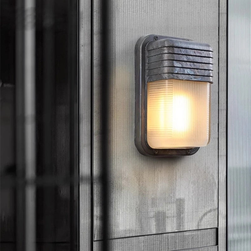 Royaleva Industrial Outdoor Wall Sconce Light Fixture, Vintage Exterior Barn Lighting