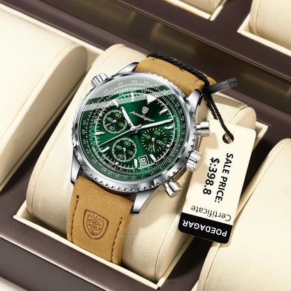 RoyaleGlow Apollo Chrono – Luxury Quartz Waterproof Military Sports Watch for Men