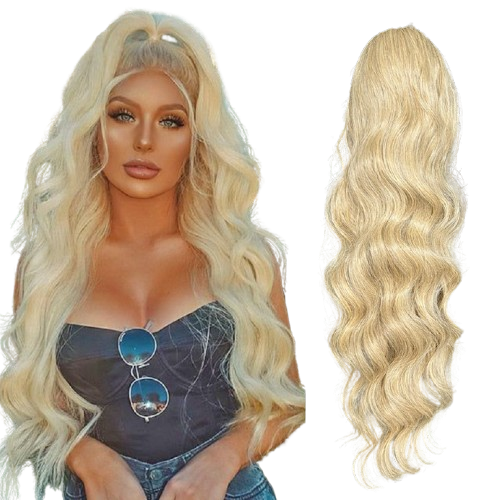 Luxora Long Ponytail Clip On Hair Clamp Extension 22 Inch
