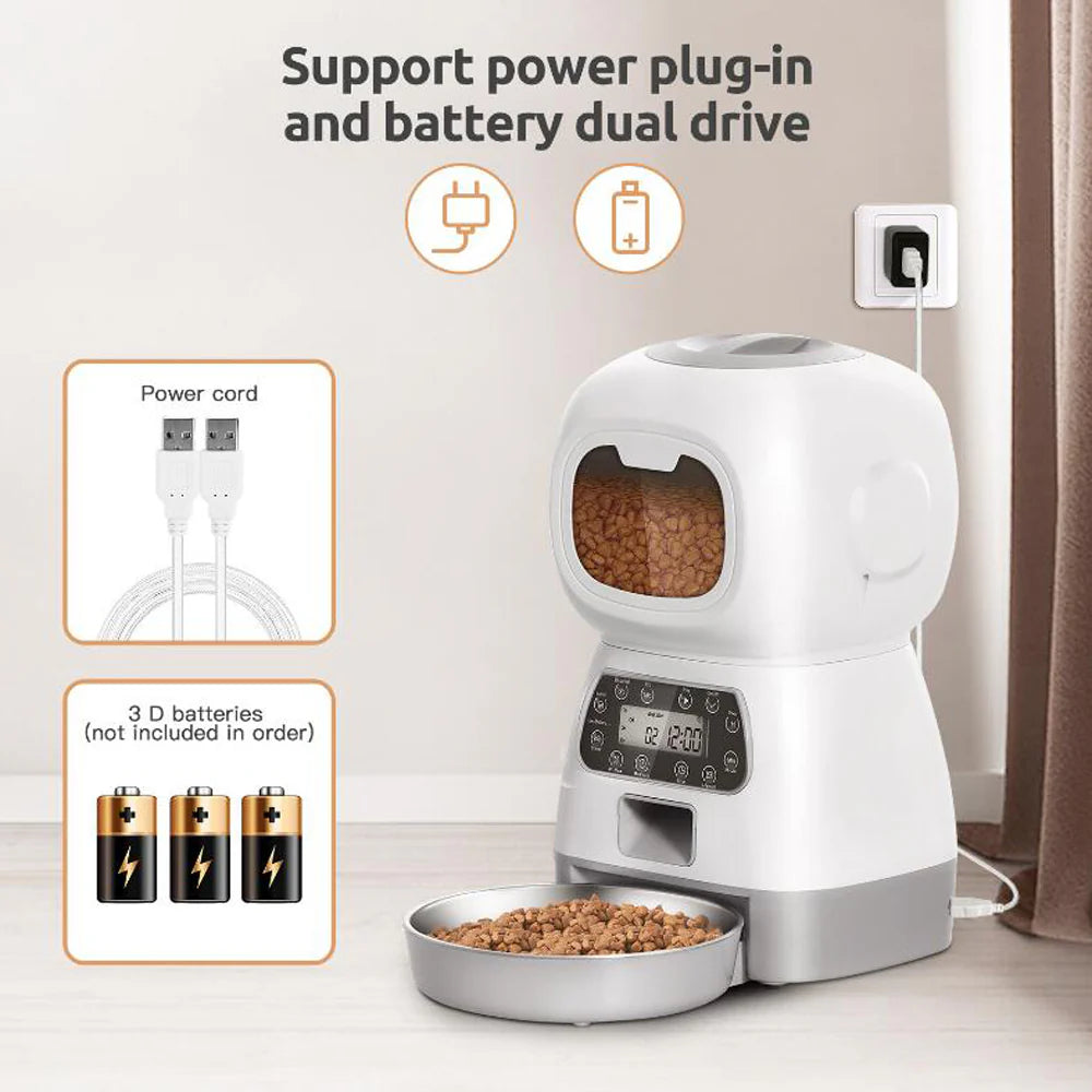 Royaleva Smart Automatic Pet Feeder For Dogs And Cats