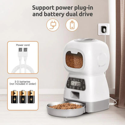 Royaleva Smart Automatic Pet Feeder For Dogs And Cats