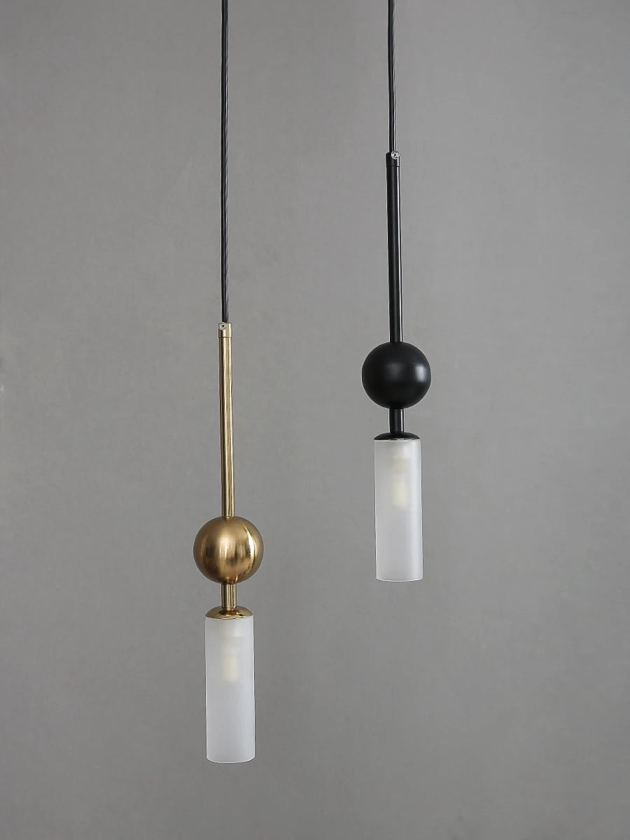 Luxora Glass Pendant Light - Nordic Hanging Light for Restaurant, Kitchen and Dining Room