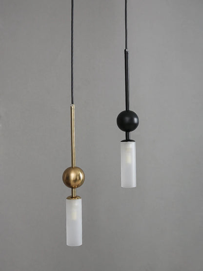Luxora Glass Pendant Light - Nordic Hanging Light for Restaurant, Kitchen and Dining Room