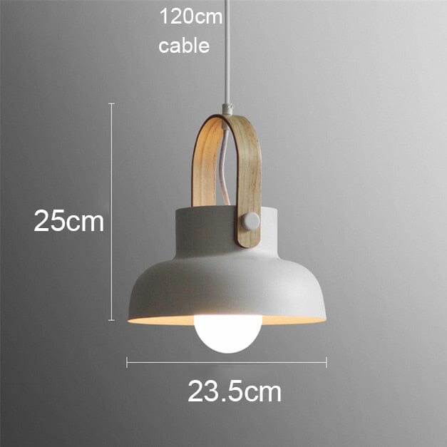 RoyaleGlow Nordic Macaron Pendant Light for Kitchen Island, Dining Room, Restaurant & Bar