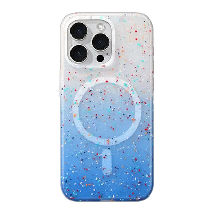 RoyaleGlow Artistic Splash iPhone Case with 360 Protection