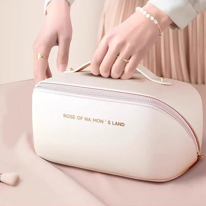 Luxora Travel Toiletry Bag for Women - Large Capacity Water-Resistant Makeup Organizer