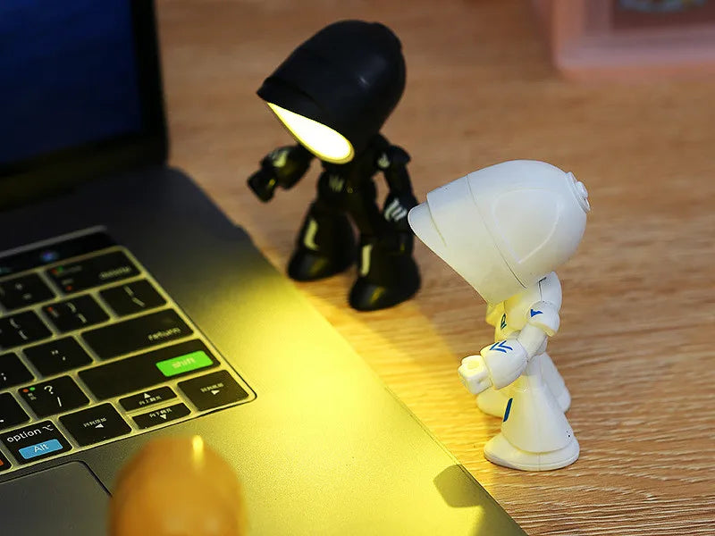 Luxora Battery Operated Mini Night Light - Cartoon Cute Hero Lights