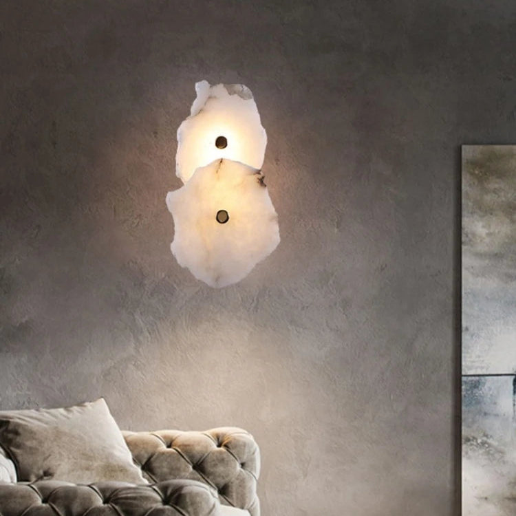 Modern Irregular Marble Minimalist Wall Light