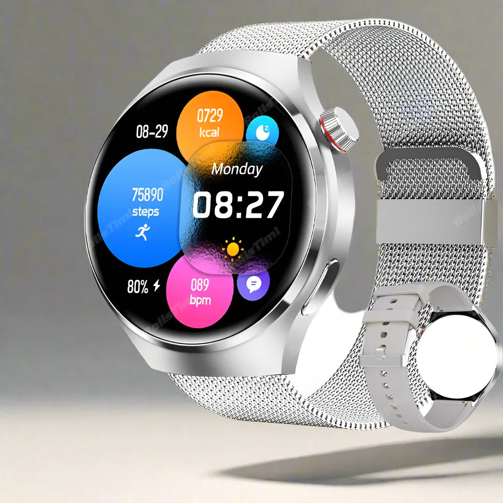Luxora Pro 2025 Smartwatch – Advanced Health & Fitness Tracker