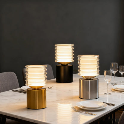 Royelux Modern Wireless Table Lamp – Rechargeable LED Touch Control