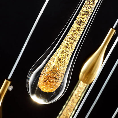 Royaleva Crystal Glass Wall Lamp, Modern Pendant Wall Light For Hallways, Bedrooms, Living Rooms