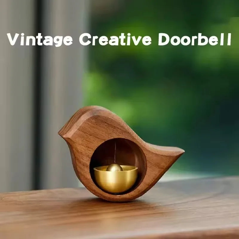Rayvia Elegant Wooden Door Chimes for Peaceful Home