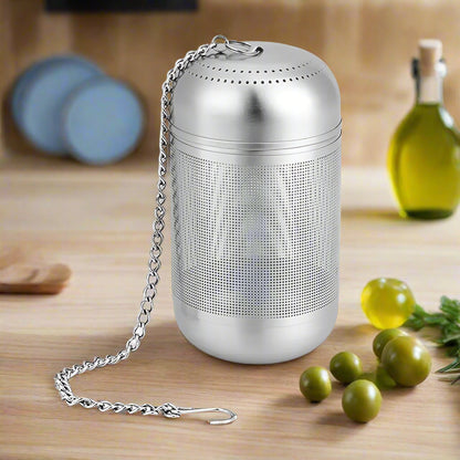 Royelux Stainless Steel Tea Infuser – Durable Loose Leaf & Spice Filter for Perfect Brewing