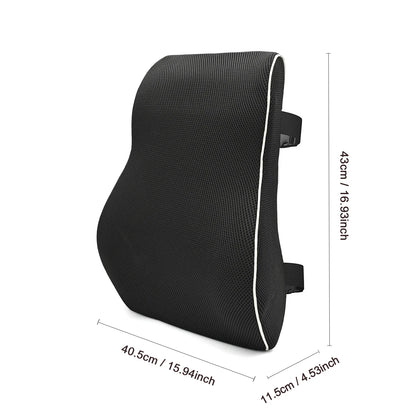 Luxora Ergonomic Lumbar Support Pillow for Office Chair and Car Seat