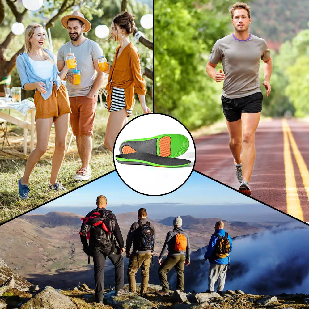 Rayvia Arch Support Insoles For Flat Feet Walking All Day Comfort