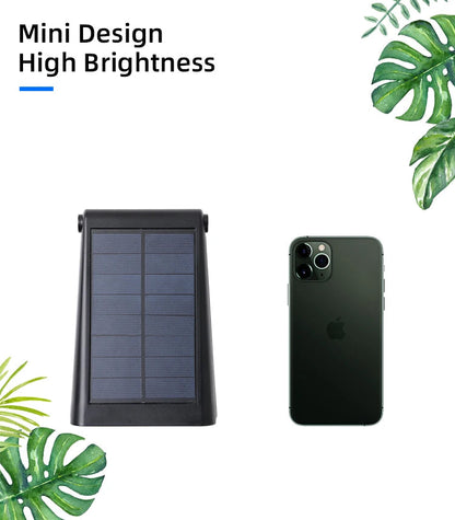 LuxRoyale Solar Light 90 Degree Adjustable Downlight, IP65 Outdoor LED Warm White Light
