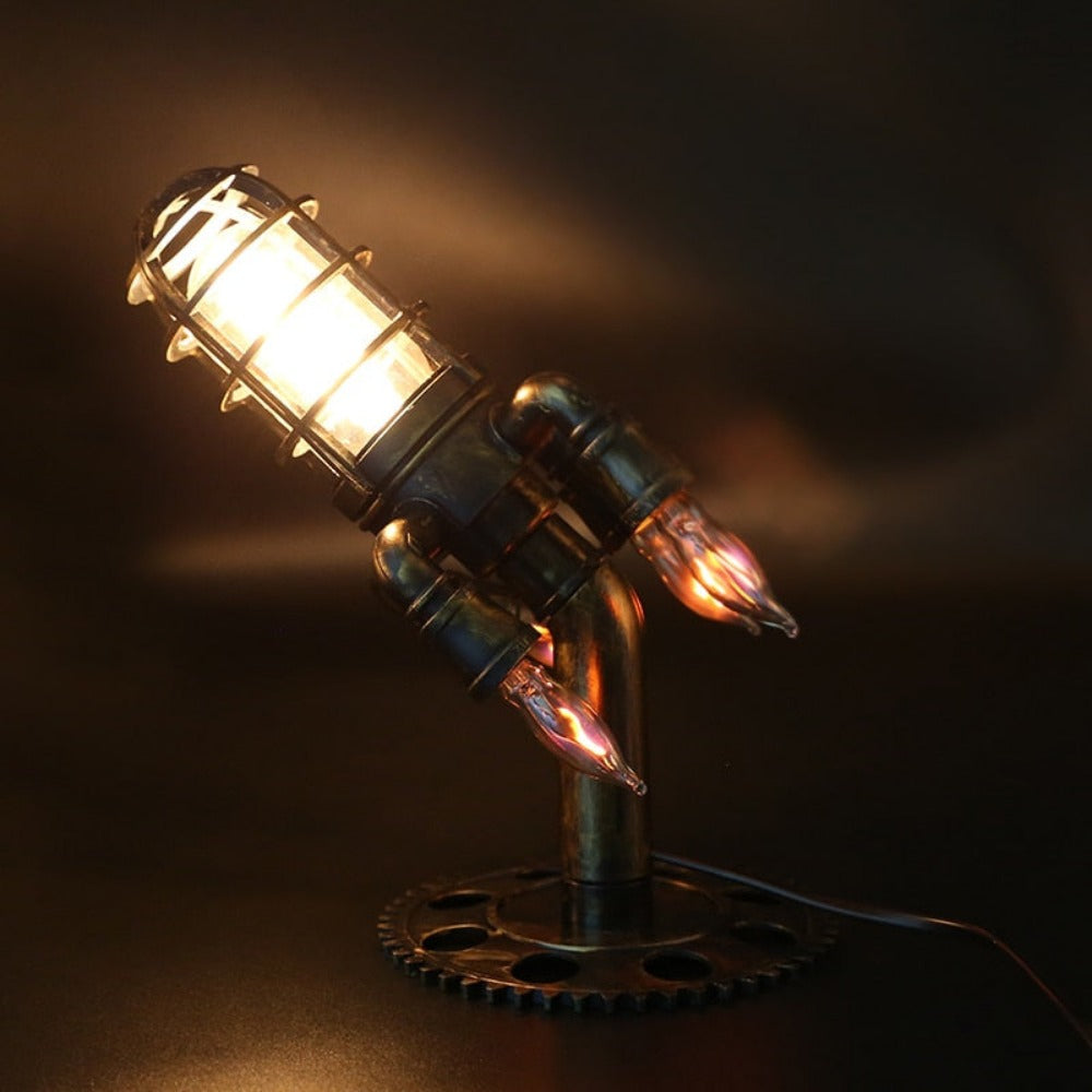 Royallure Steampunk Rocket Table Lamp - Default Title