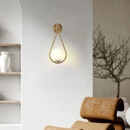 Royallure Modern LED Wall Lamp USB Rechargeable with Remote, Dimmable Nordic Light