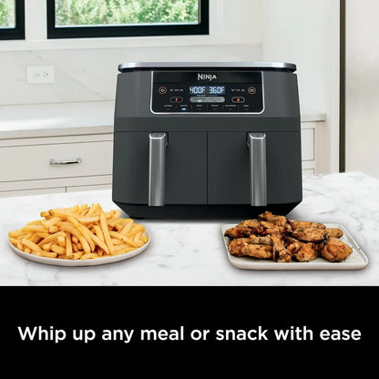Royallure Air Fryer Accessories for Ninja Foodi Dual Zone AF300EU AF400EU 7.6–9.5L