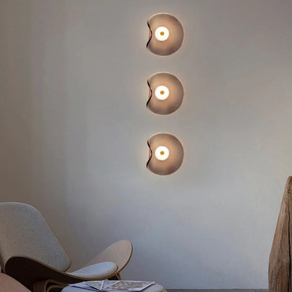 LuxRoyale Modern Minimalist Glass Wall Sconce - Hallway Ambient Glow