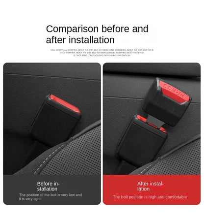 Royaleva 2-Pack Car Seat Belt Clip Extender for Safety