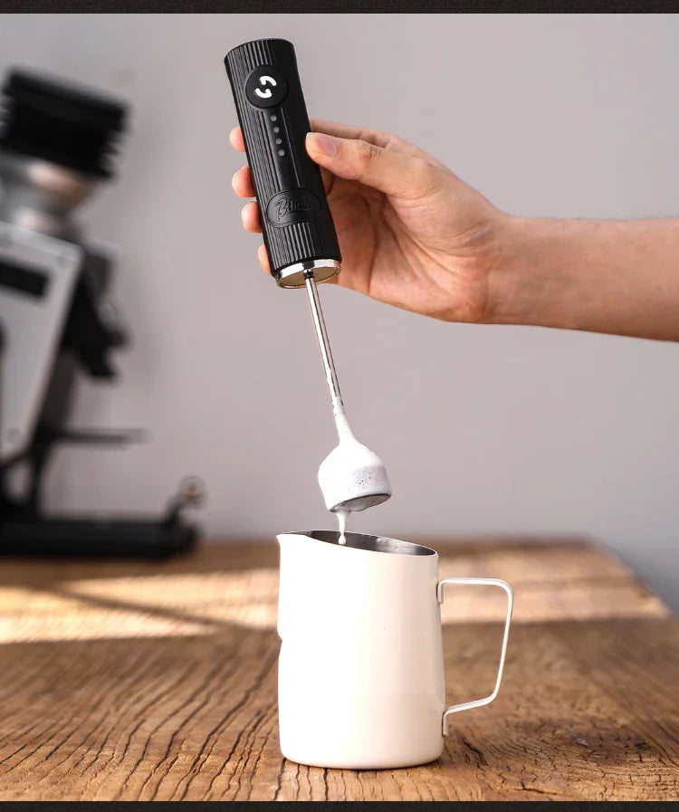 Royallure Electric Milk Frother Handheld Coffee Whisk, Egg Beater & Drink Mixer
