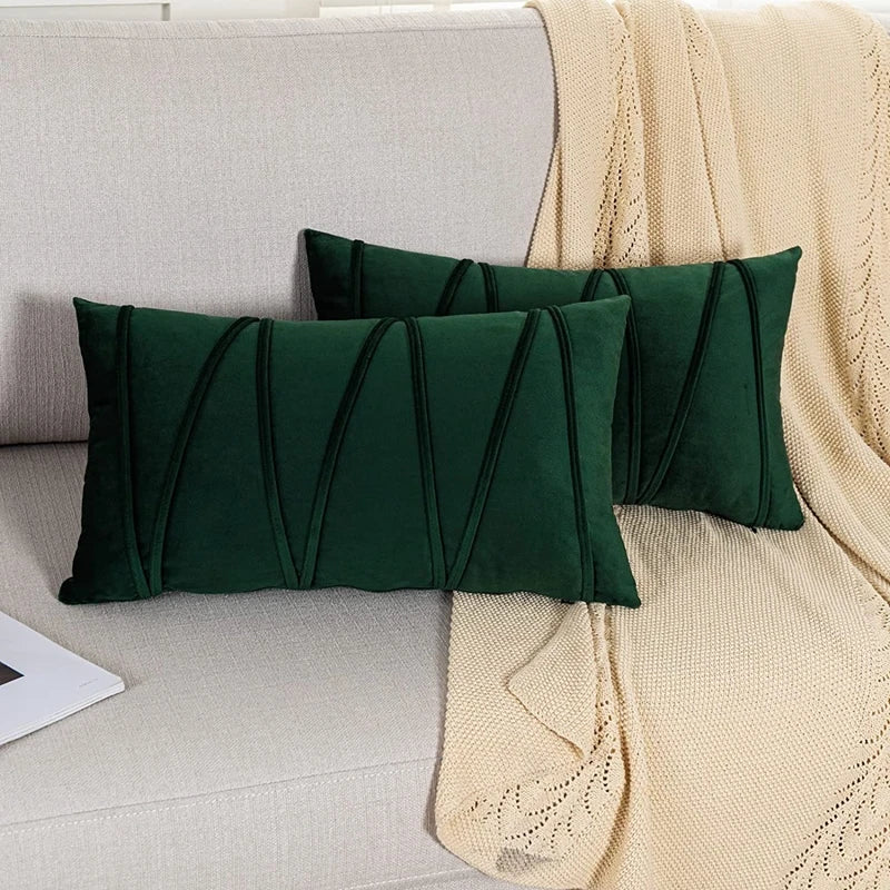 Royallure Luxury Velvet Cushion Covers for Elegant Home Decor - Soft & Stylish