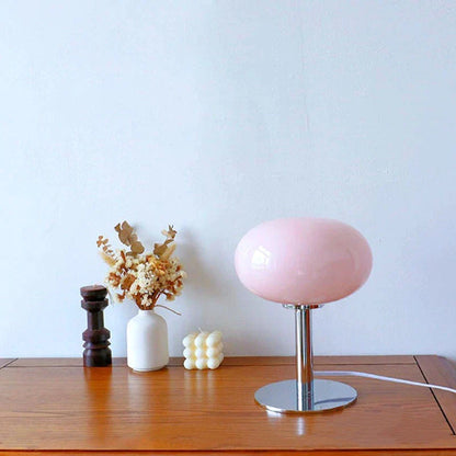 Royallure Lollipop Bauhaus Table Lamp - Nordic Retro & Playful Design - Yellow / Warm Light / USB Chargeable