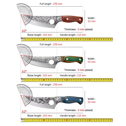 Royallure Premium Steak Knife Set of 6 with Damascus Steel Blades