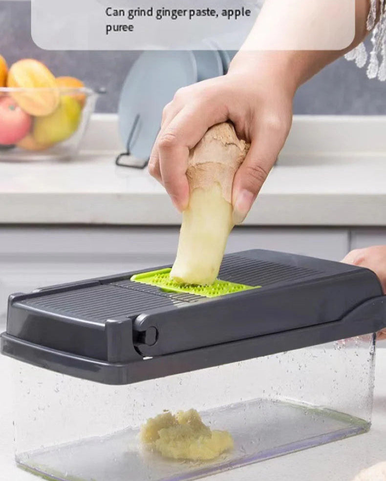 Royallure 14-in-1 Vegetable Chopper Slicer Grater Set for Kitchen Meal Prep
