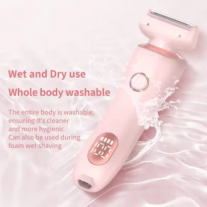 Rayvia Pain-Free Two-In-One Portable Hair Removal Trimmer For Gentle Everyday Grooming