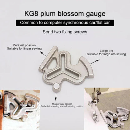 Luxora Plum Blossom Positioning Gauge for Seamless Sewing