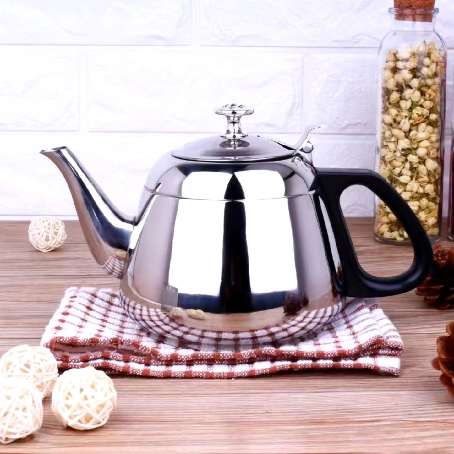 Royallure Stainless Steel Induction-Ready Tea Kettle, Fast-Heat & Durable