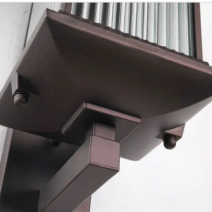 Rayvia Modern Black Porch Wall Sconce Light IP54 Waterproof Outdoor Contemporary