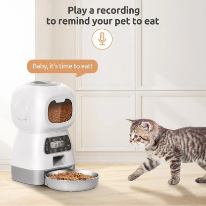 Royaleva Smart Automatic Pet Feeder For Dogs And Cats