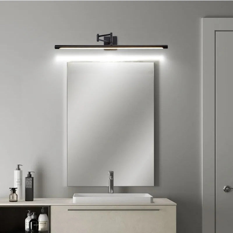 LuxRoyale Swing Arm Vanity LED Light with Adjustable Arm