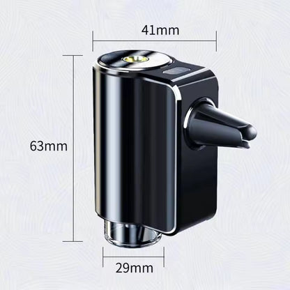 Luxora Car Air Freshener with Adjustable Aroma Diffusion - USB Powered Essential Oil Diffuser