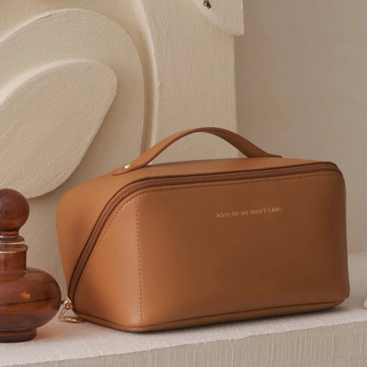 Luxora Travel Toiletry Bag for Women - Large Capacity Water-Resistant Makeup Organizer