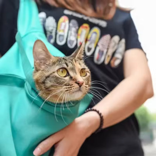 Royallure Soft Cat Carrier for Travel – Lightweight, Portable Design with 360° View and Adjustable Straps