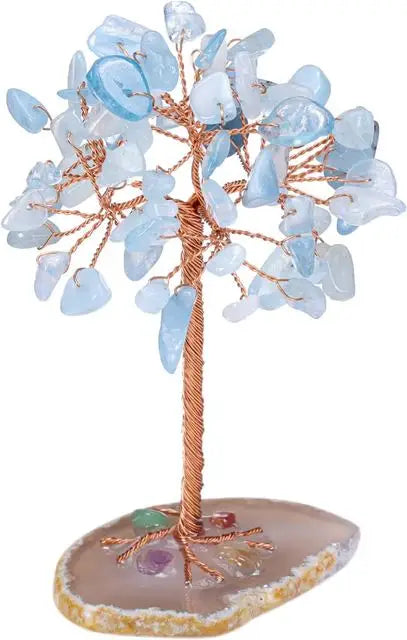 Royallure Crystal Money Tree – Amethyst Healing Gemstone Tree - Lanshu