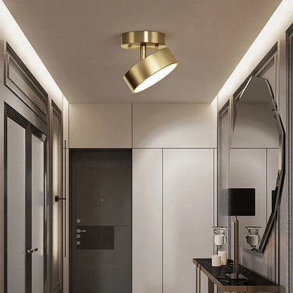 LuxRoyale Luxury Brass Finish Chandelier Light Fixture Celestial Glow