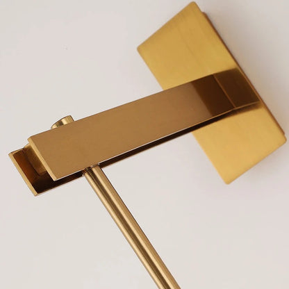 Luxora Gold Finish Glass Cylinder Wall Sconce - Modern Honeycomb Lighting