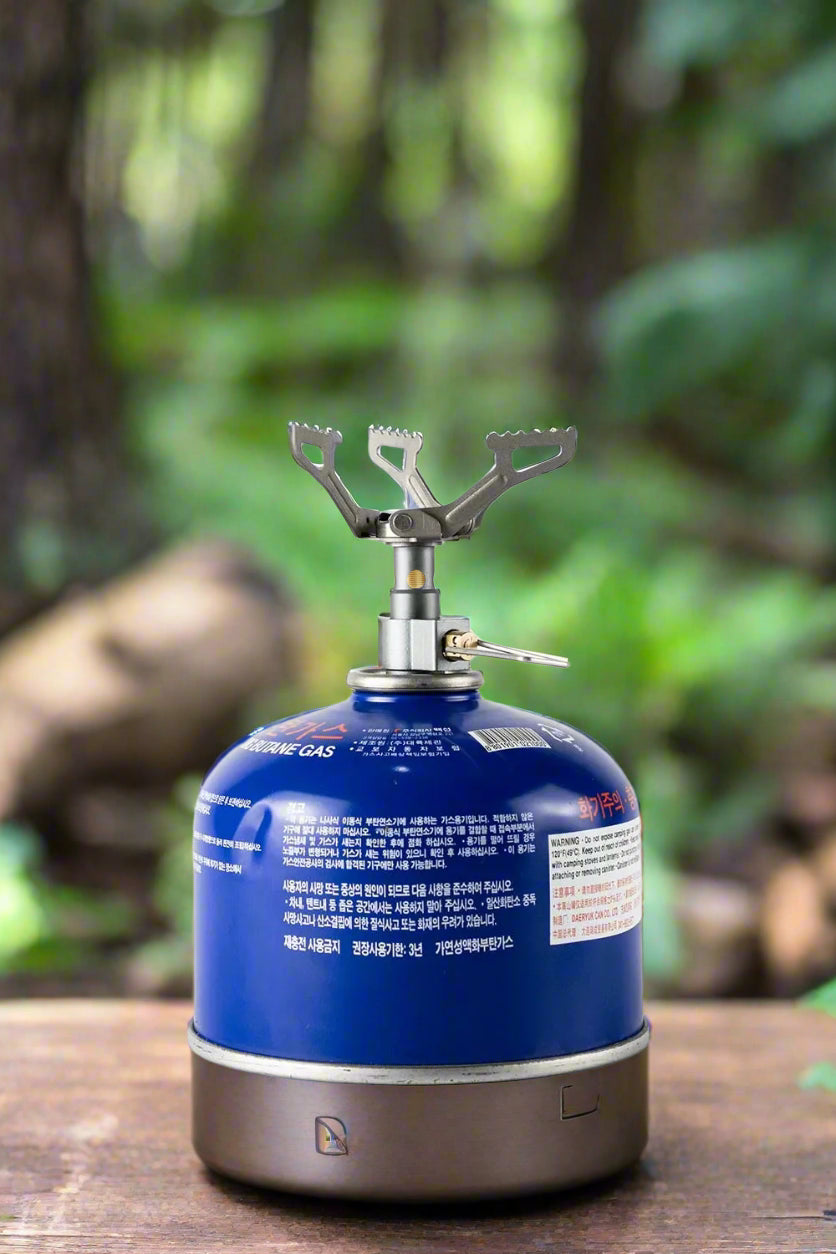 Royaleva Mini Camping Stove - Ultra-Light Titanium Pocket Burner for Outdoor Cooking - Default Title